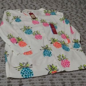 Pineapple cardigan